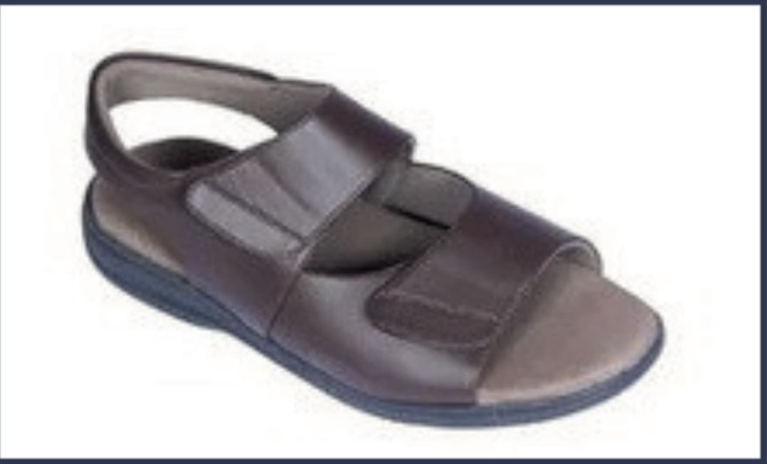 MCR Comfort Sandal (Brown) — Scanda Enterprises, medical supplies Moosapet Hyderabad